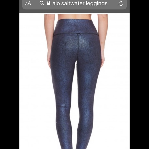 Alo yoga 🧘‍♀️ leggings- color-saltwater - Picture 6 of 7